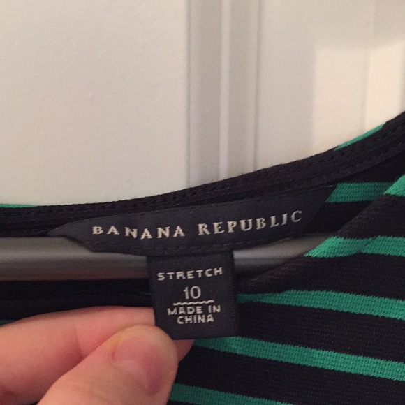 Striped Banana Republic top, size 10 - Picture 5 of 6